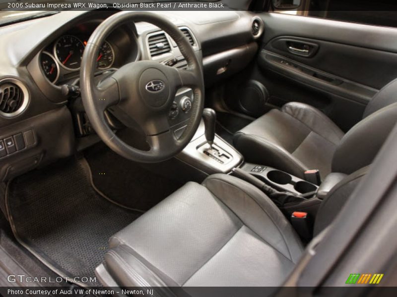 Obsidian Black Pearl / Anthracite Black 2006 Subaru Impreza WRX Wagon
