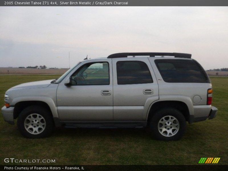 Silver Birch Metallic / Gray/Dark Charcoal 2005 Chevrolet Tahoe Z71 4x4
