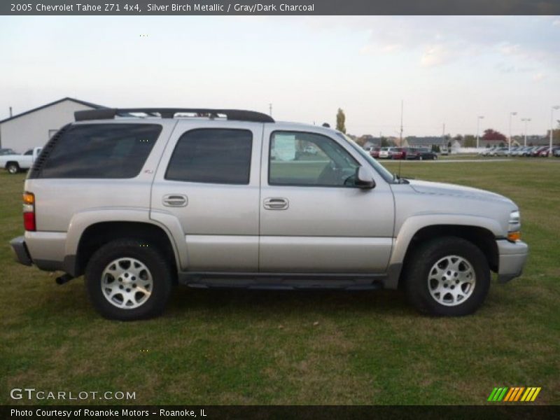 Silver Birch Metallic / Gray/Dark Charcoal 2005 Chevrolet Tahoe Z71 4x4