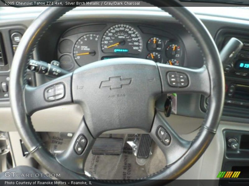 Silver Birch Metallic / Gray/Dark Charcoal 2005 Chevrolet Tahoe Z71 4x4