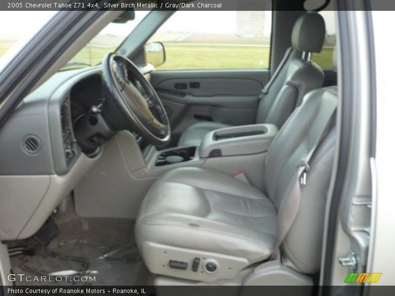 Silver Birch Metallic / Gray/Dark Charcoal 2005 Chevrolet Tahoe Z71 4x4