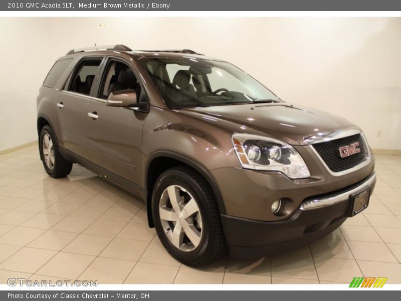 Medium Brown Metallic / Ebony 2010 GMC Acadia SLT
