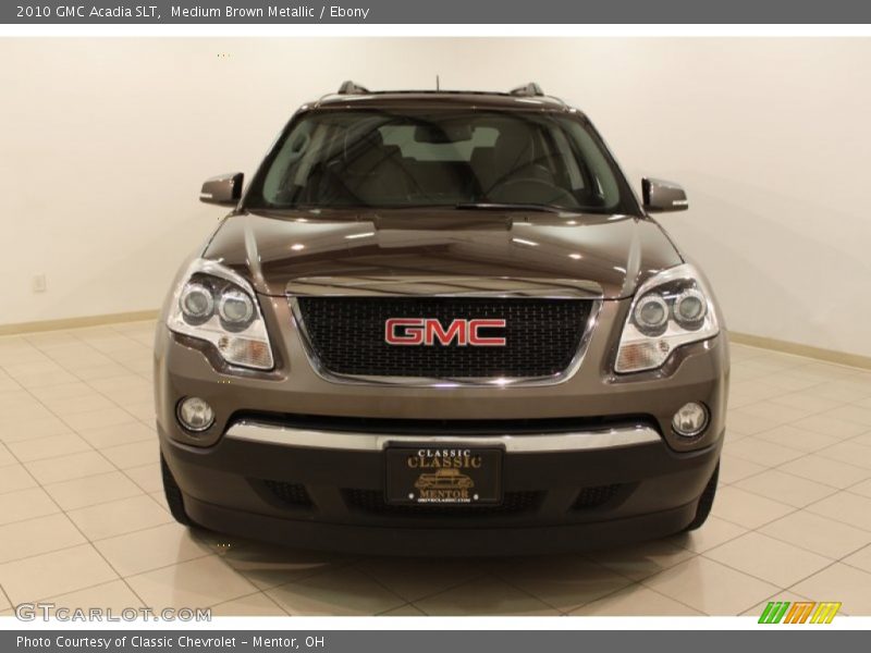 Medium Brown Metallic / Ebony 2010 GMC Acadia SLT