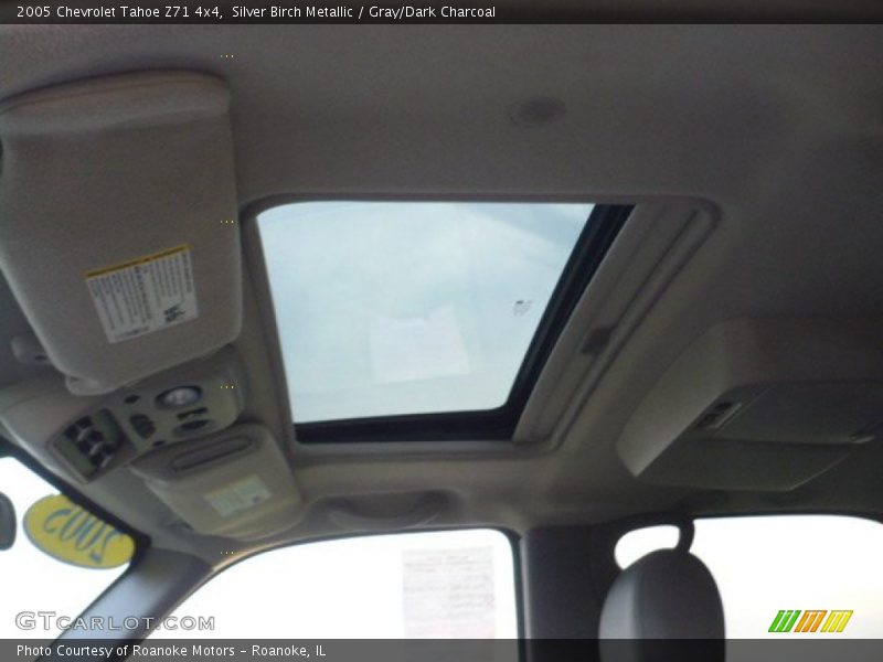 Silver Birch Metallic / Gray/Dark Charcoal 2005 Chevrolet Tahoe Z71 4x4