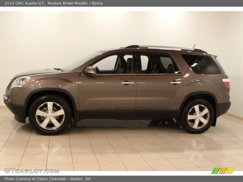 Medium Brown Metallic / Ebony 2010 GMC Acadia SLT