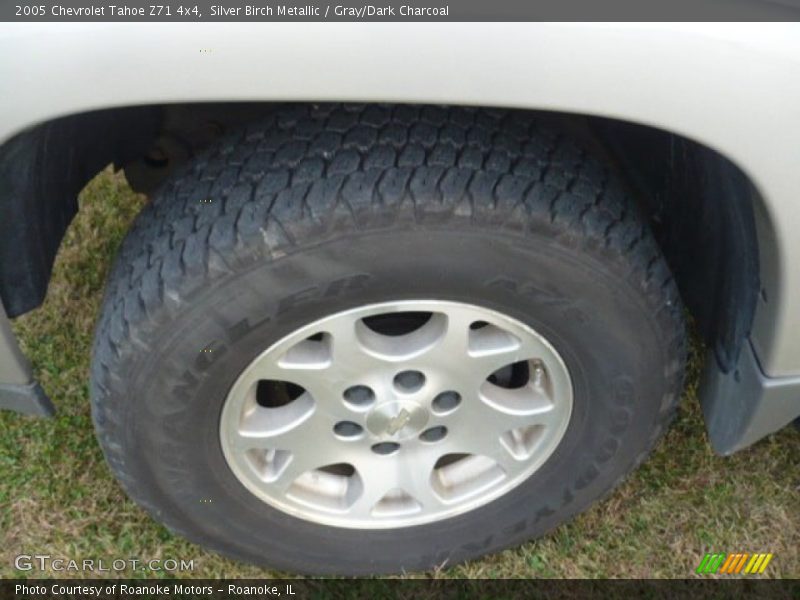 Silver Birch Metallic / Gray/Dark Charcoal 2005 Chevrolet Tahoe Z71 4x4
