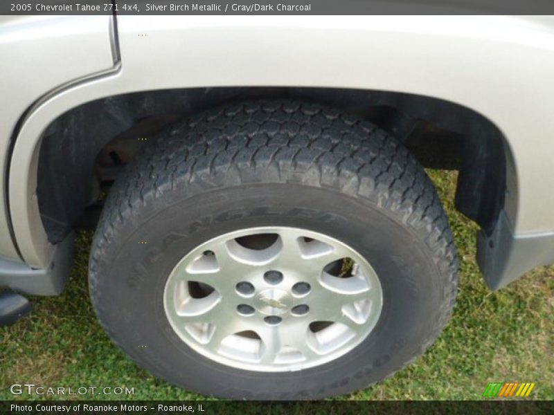Silver Birch Metallic / Gray/Dark Charcoal 2005 Chevrolet Tahoe Z71 4x4