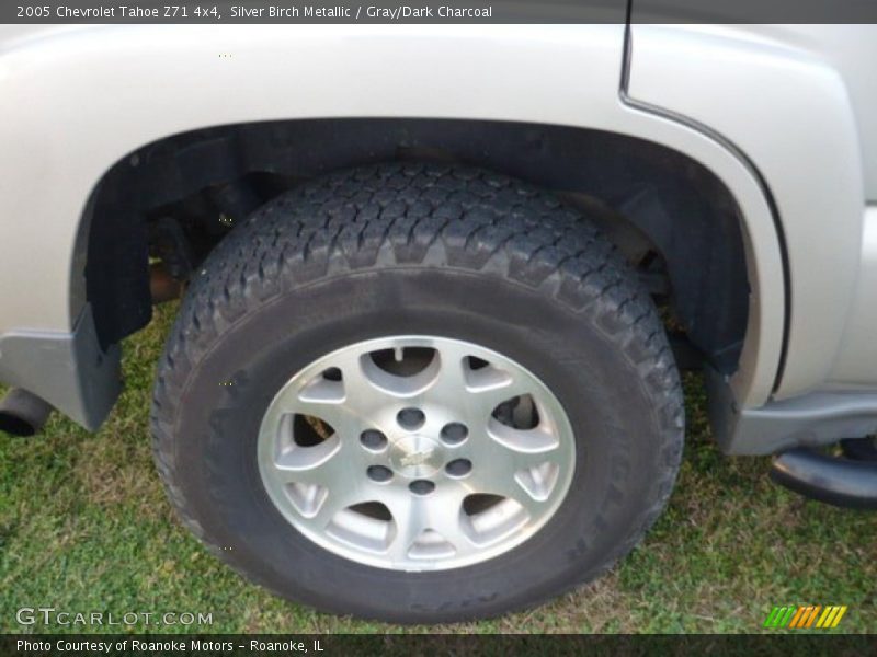 Silver Birch Metallic / Gray/Dark Charcoal 2005 Chevrolet Tahoe Z71 4x4