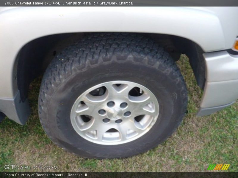 Silver Birch Metallic / Gray/Dark Charcoal 2005 Chevrolet Tahoe Z71 4x4