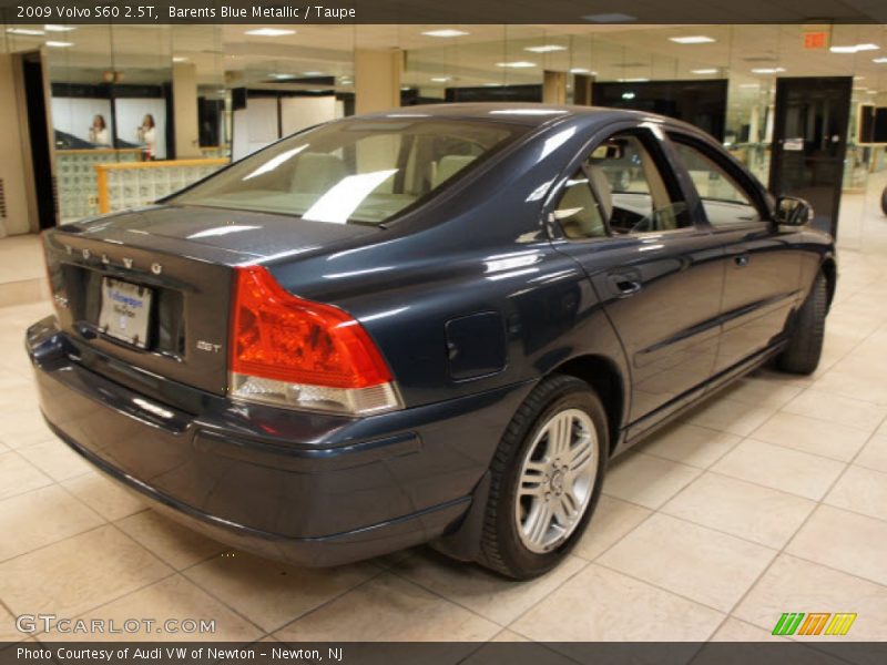 Barents Blue Metallic / Taupe 2009 Volvo S60 2.5T