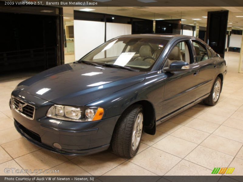 Barents Blue Metallic / Taupe 2009 Volvo S60 2.5T