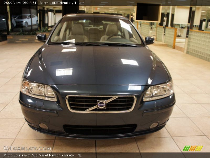 Barents Blue Metallic / Taupe 2009 Volvo S60 2.5T