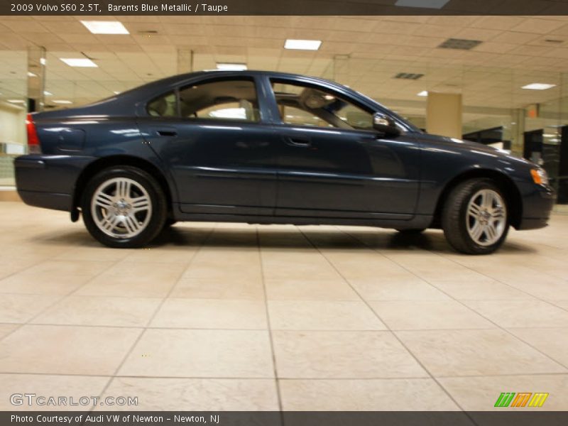 Barents Blue Metallic / Taupe 2009 Volvo S60 2.5T