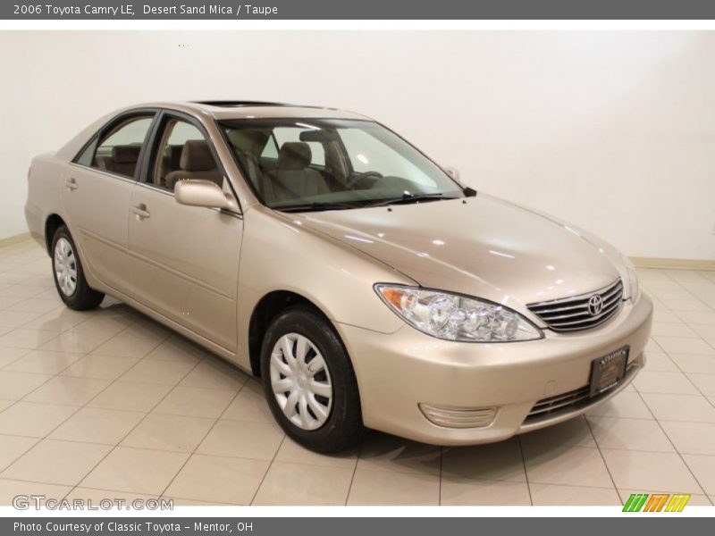 Desert Sand Mica / Taupe 2006 Toyota Camry LE