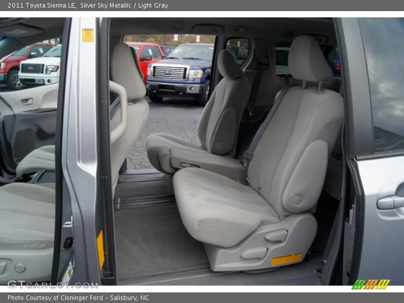 Silver Sky Metallic / Light Gray 2011 Toyota Sienna LE