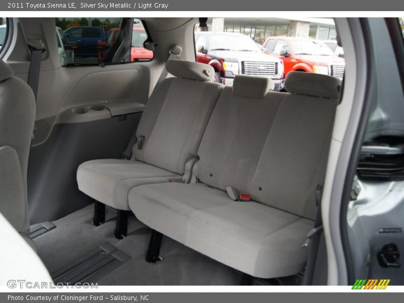 Silver Sky Metallic / Light Gray 2011 Toyota Sienna LE
