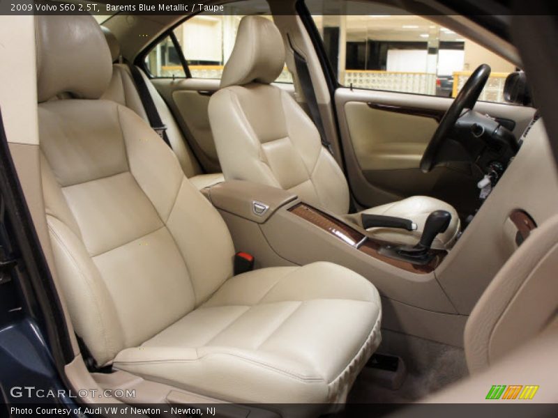 Barents Blue Metallic / Taupe 2009 Volvo S60 2.5T