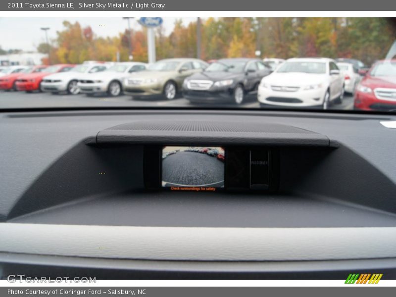 Silver Sky Metallic / Light Gray 2011 Toyota Sienna LE