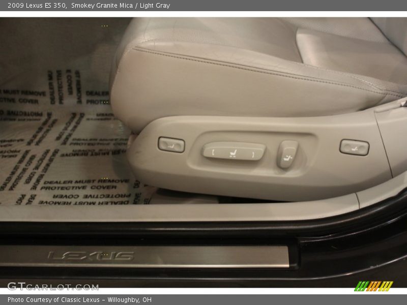 Smokey Granite Mica / Light Gray 2009 Lexus ES 350