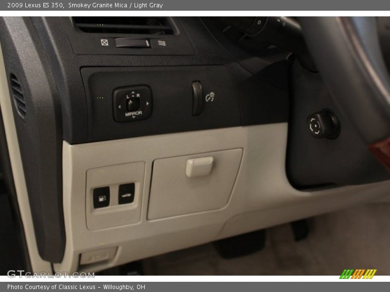 Smokey Granite Mica / Light Gray 2009 Lexus ES 350