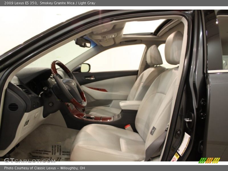 Smokey Granite Mica / Light Gray 2009 Lexus ES 350