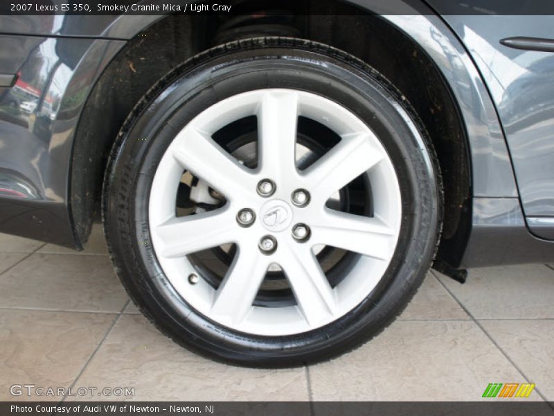 Smokey Granite Mica / Light Gray 2007 Lexus ES 350