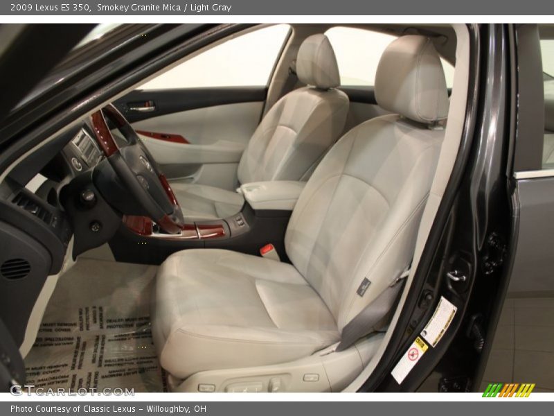 Smokey Granite Mica / Light Gray 2009 Lexus ES 350