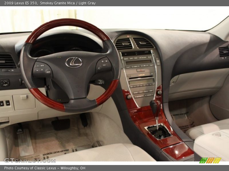 Smokey Granite Mica / Light Gray 2009 Lexus ES 350
