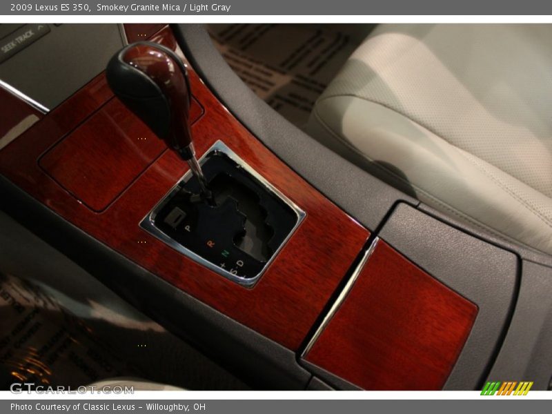 Smokey Granite Mica / Light Gray 2009 Lexus ES 350