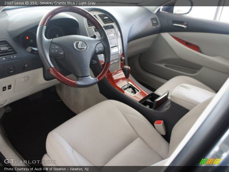 Smokey Granite Mica / Light Gray 2007 Lexus ES 350