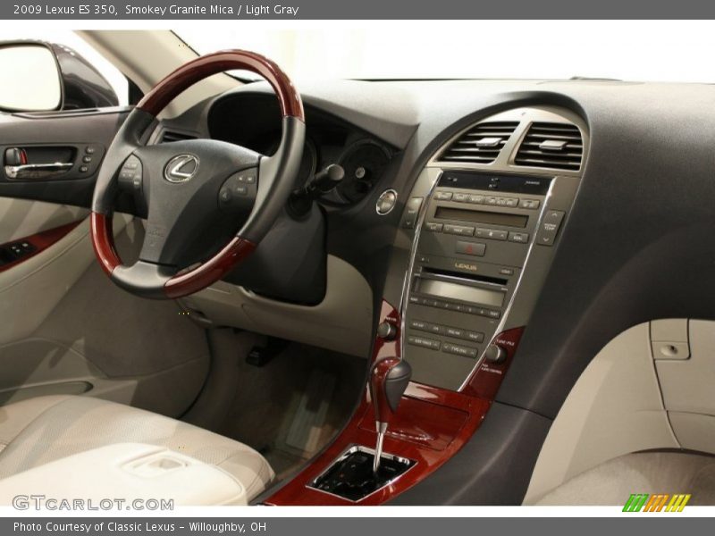 Smokey Granite Mica / Light Gray 2009 Lexus ES 350