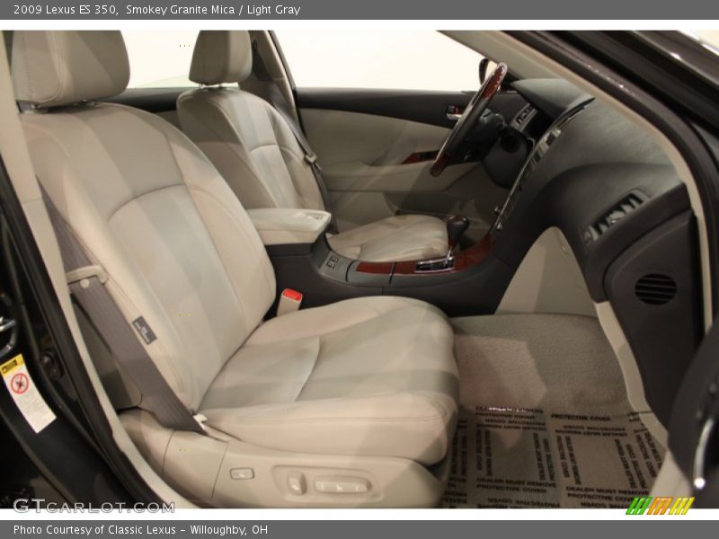 Smokey Granite Mica / Light Gray 2009 Lexus ES 350
