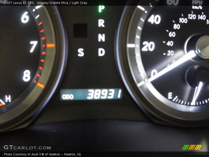 Smokey Granite Mica / Light Gray 2007 Lexus ES 350