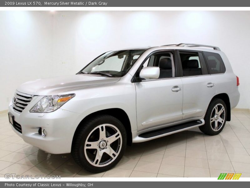 Mercury Silver Metallic / Dark Gray 2009 Lexus LX 570
