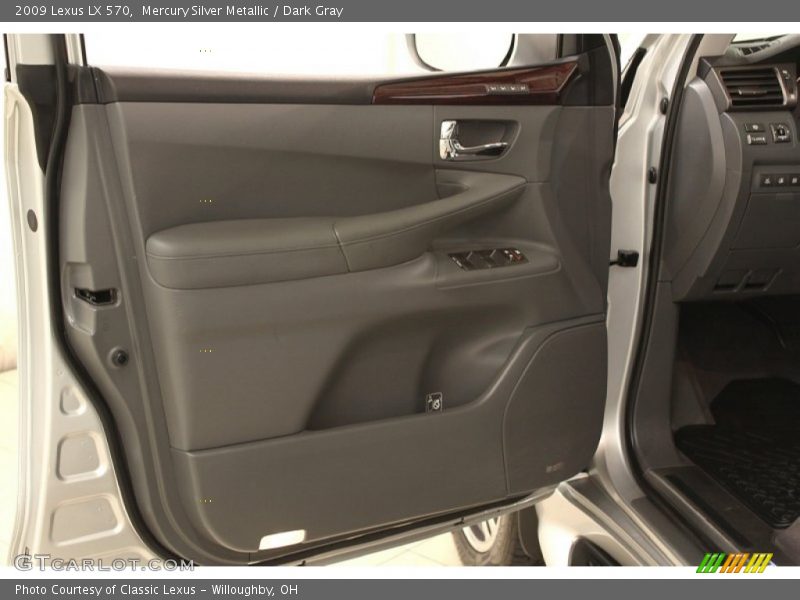 Mercury Silver Metallic / Dark Gray 2009 Lexus LX 570