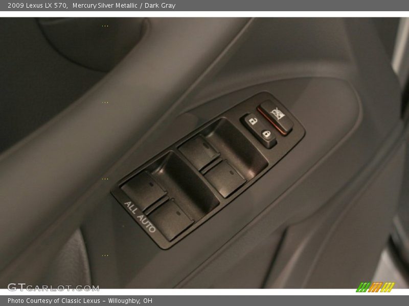 Mercury Silver Metallic / Dark Gray 2009 Lexus LX 570