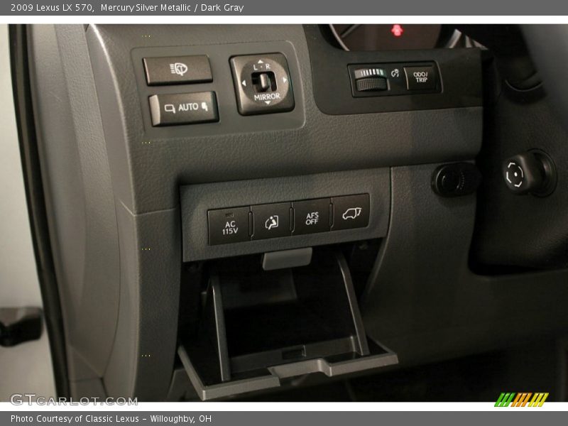 Mercury Silver Metallic / Dark Gray 2009 Lexus LX 570