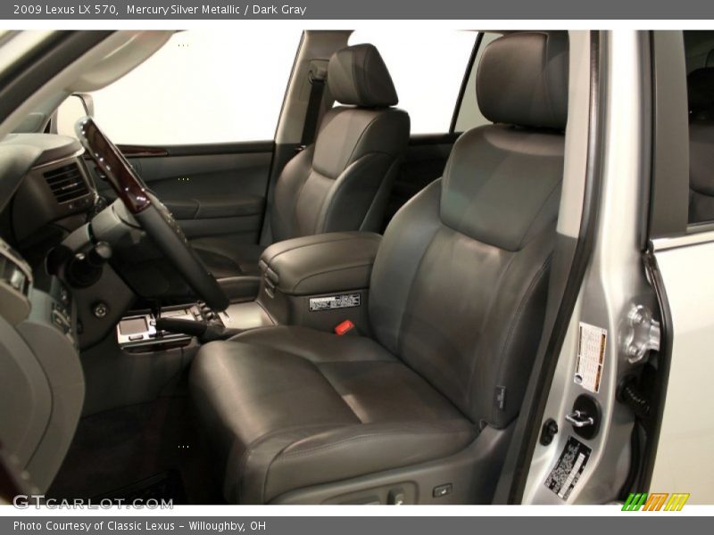 Mercury Silver Metallic / Dark Gray 2009 Lexus LX 570