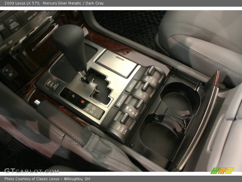 Mercury Silver Metallic / Dark Gray 2009 Lexus LX 570