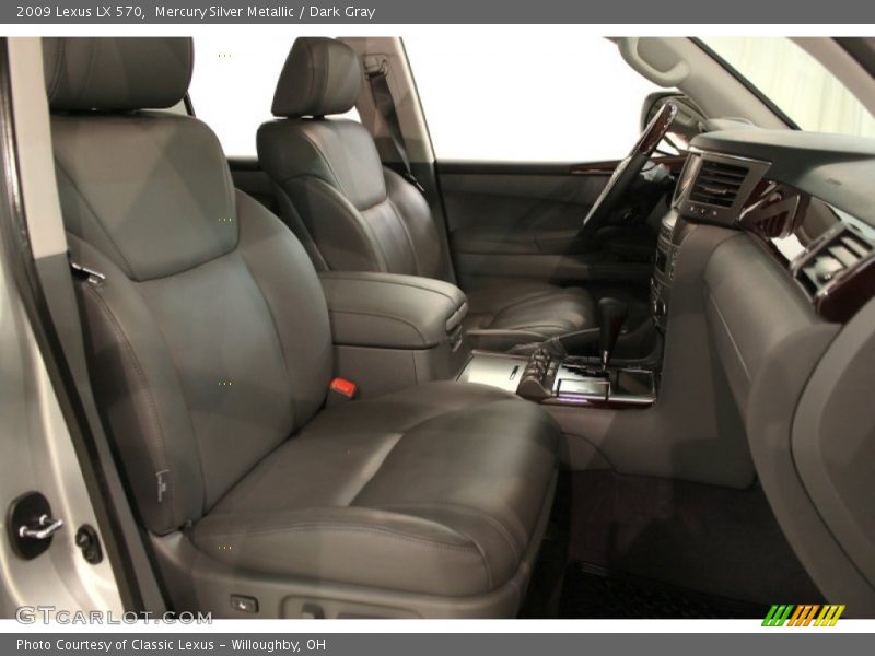 Mercury Silver Metallic / Dark Gray 2009 Lexus LX 570