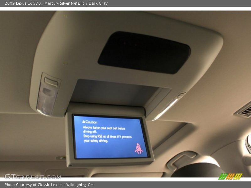 Mercury Silver Metallic / Dark Gray 2009 Lexus LX 570