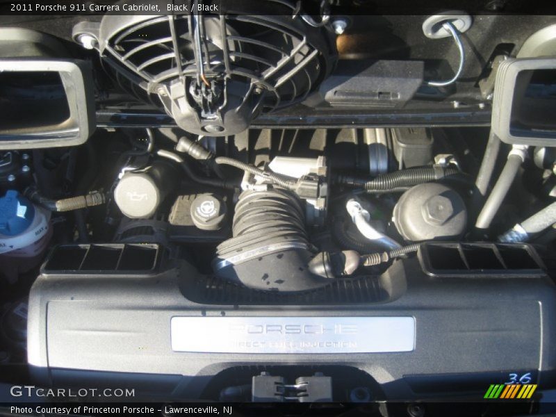 Black / Black 2011 Porsche 911 Carrera Cabriolet