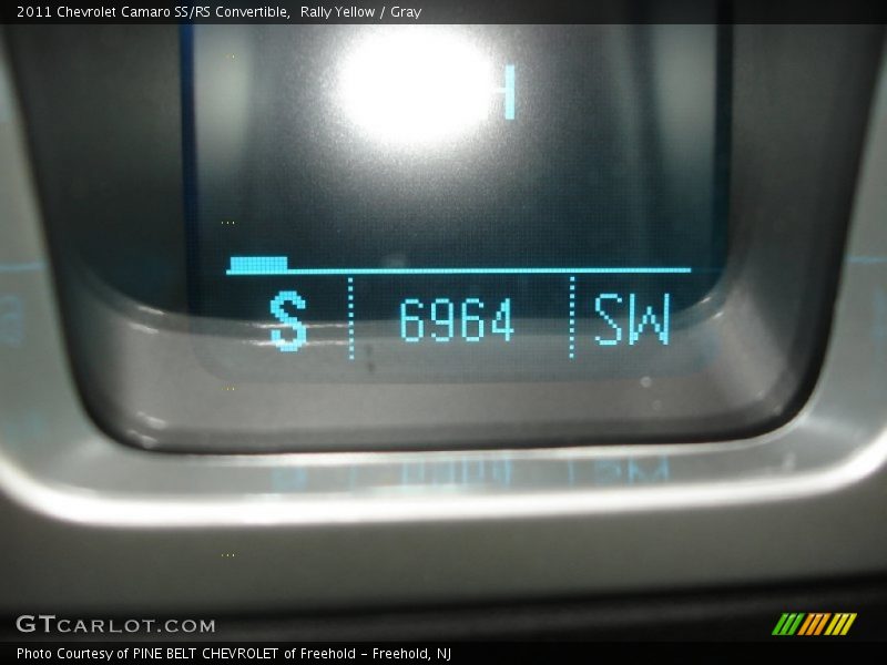 Rally Yellow / Gray 2011 Chevrolet Camaro SS/RS Convertible