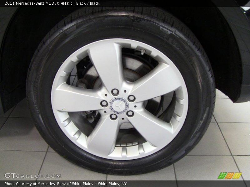 Black / Black 2011 Mercedes-Benz ML 350 4Matic