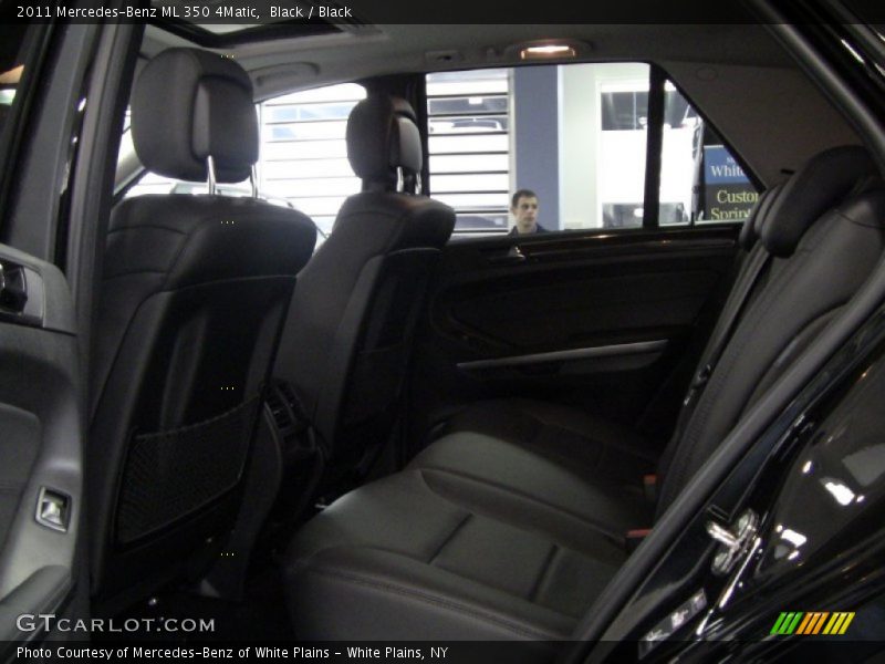 Black / Black 2011 Mercedes-Benz ML 350 4Matic