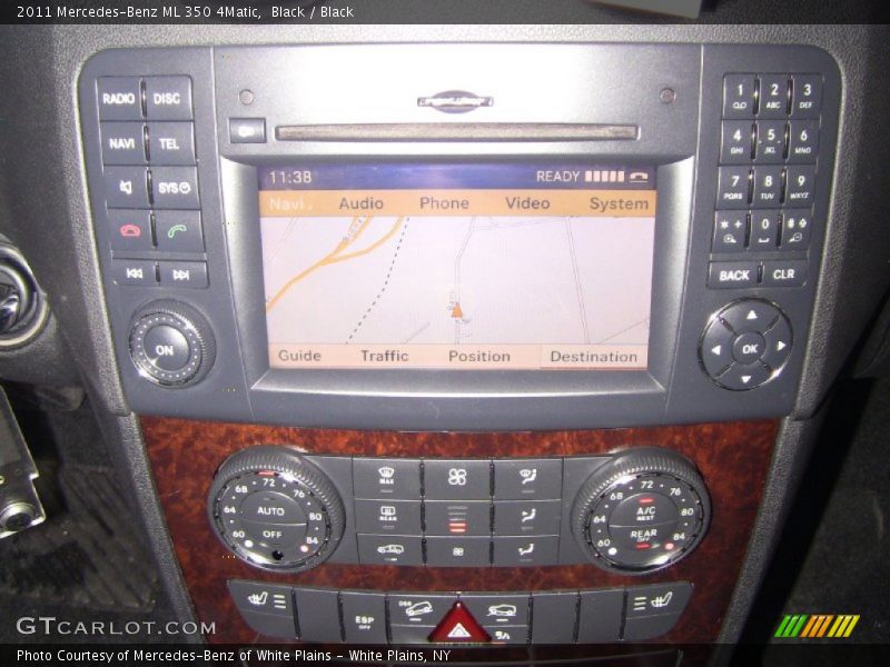 Black / Black 2011 Mercedes-Benz ML 350 4Matic