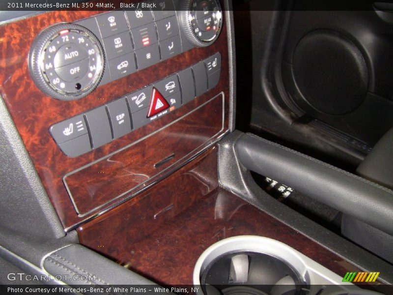 Black / Black 2011 Mercedes-Benz ML 350 4Matic