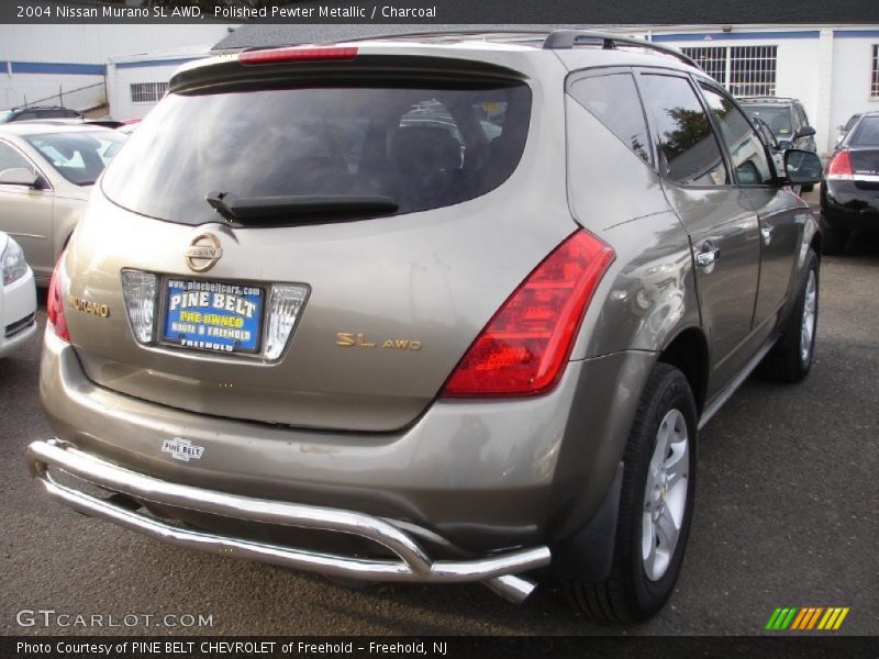 Polished Pewter Metallic / Charcoal 2004 Nissan Murano SL AWD