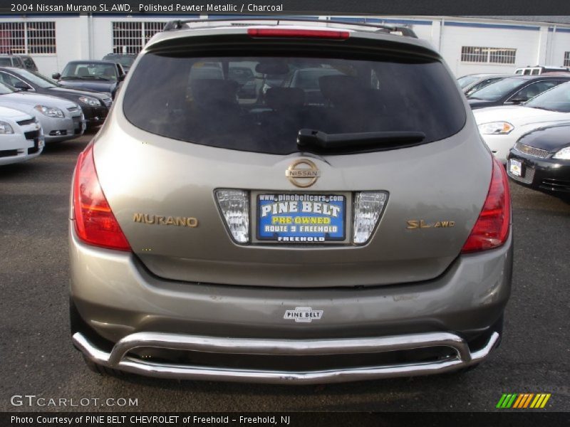 Polished Pewter Metallic / Charcoal 2004 Nissan Murano SL AWD