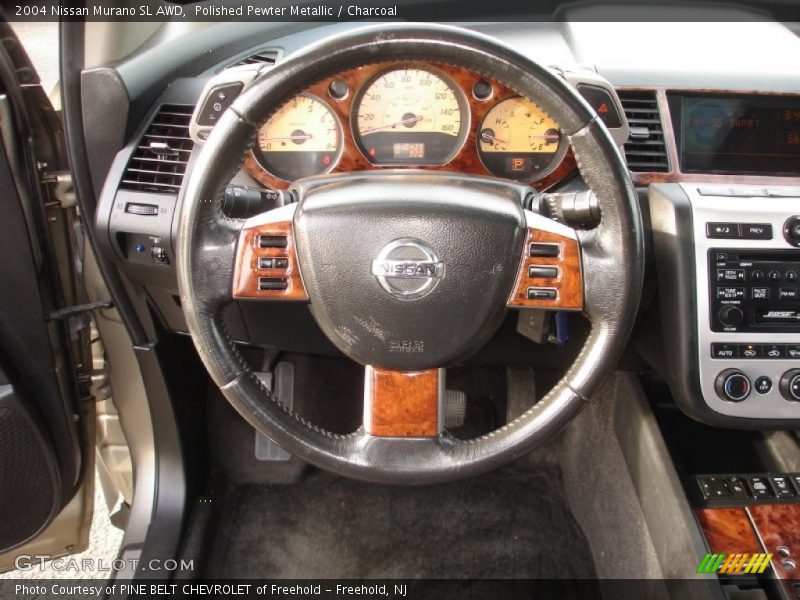 Polished Pewter Metallic / Charcoal 2004 Nissan Murano SL AWD